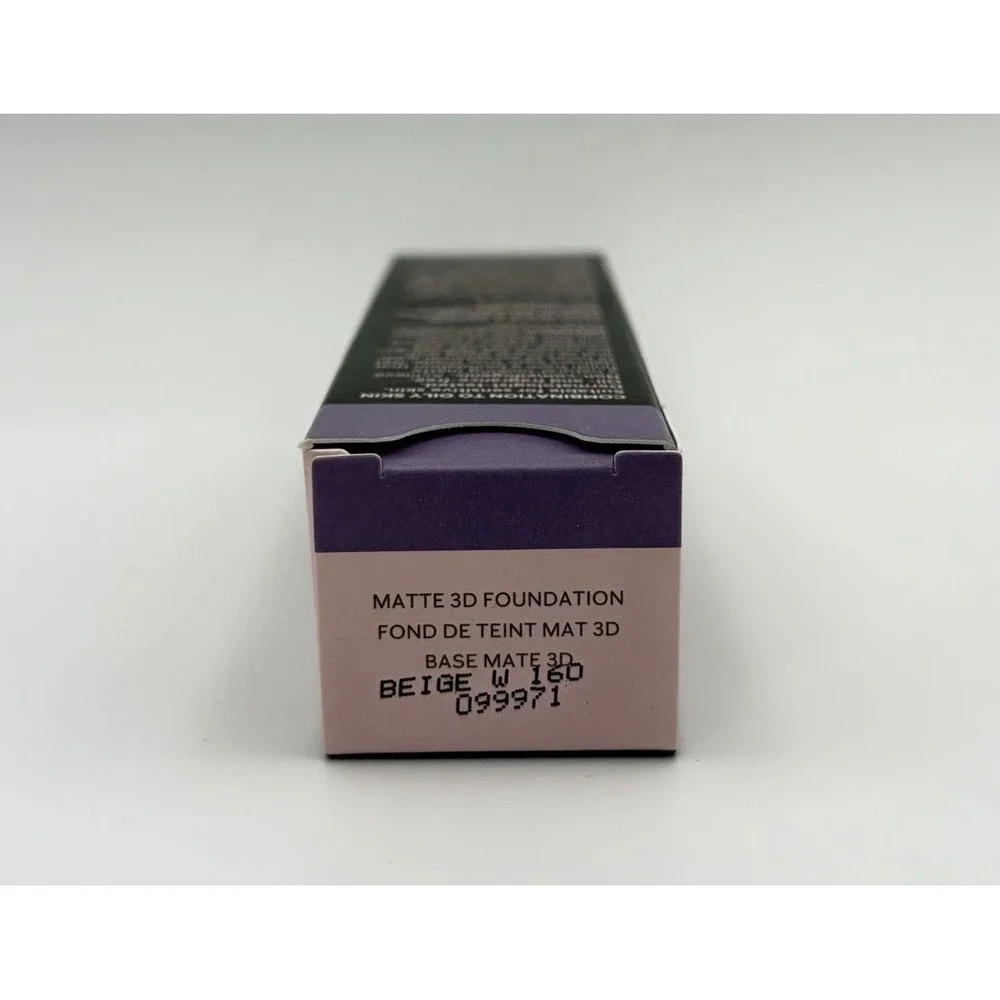 Mary Kay TimeWise Matte 3D Foundation Combination To Oily Skin Beige W 160 New